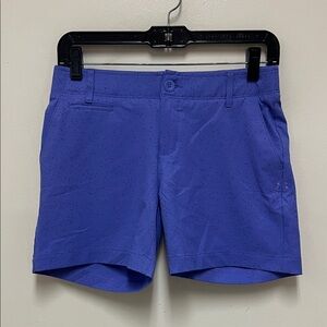 Under Armour Purple Golf Shorts
